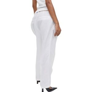 H&M Tapered Linen-blend Pants